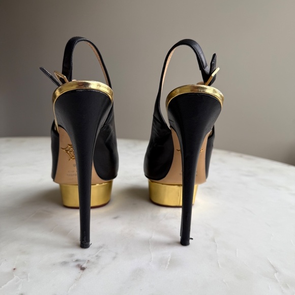 Charlotte Olympia ‘Dolly’ Platform Pumps – Size 38 (US ~8) - Picture 4 of 8